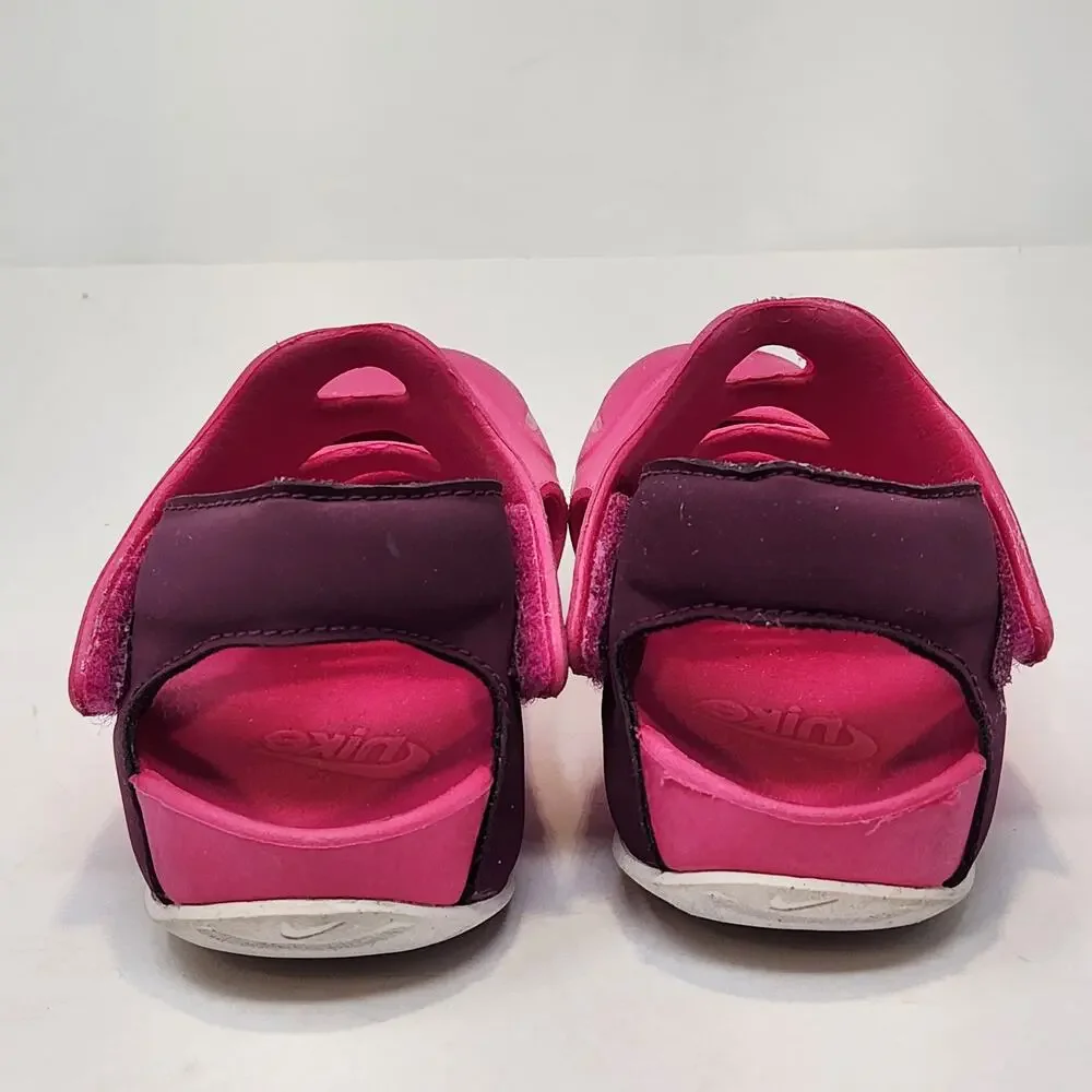 Nike Sunray Protect 3 Pink Sandals Outdoor Play Shoes Child Kids Size 10C